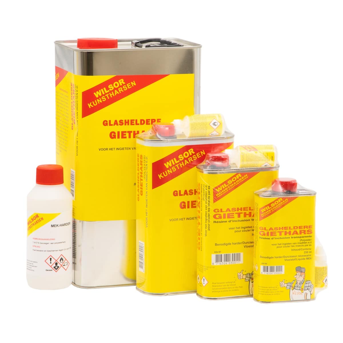 Wilsor Résine acrylique avec durcisseur 2kg